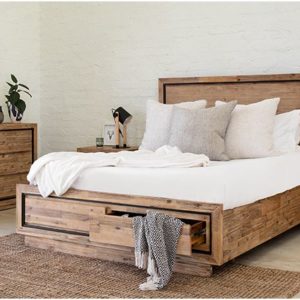 Wooden Queen Bed